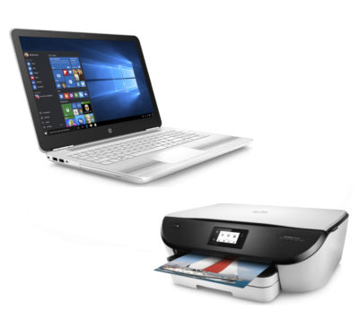 HP Pavilion 15-au077sa 15.6  Laptop & ENVY 5546 Printer Bundle